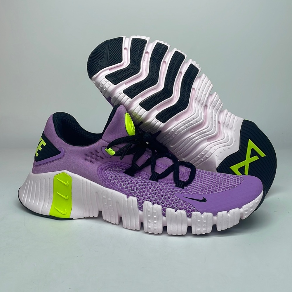 Women's Nike Free Metcon 4 Rush Fuchsia Purple Neon Yellow